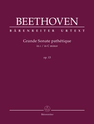 Grande Sonate Pathetique, Op. 13 piano sheet music cover Thumbnail